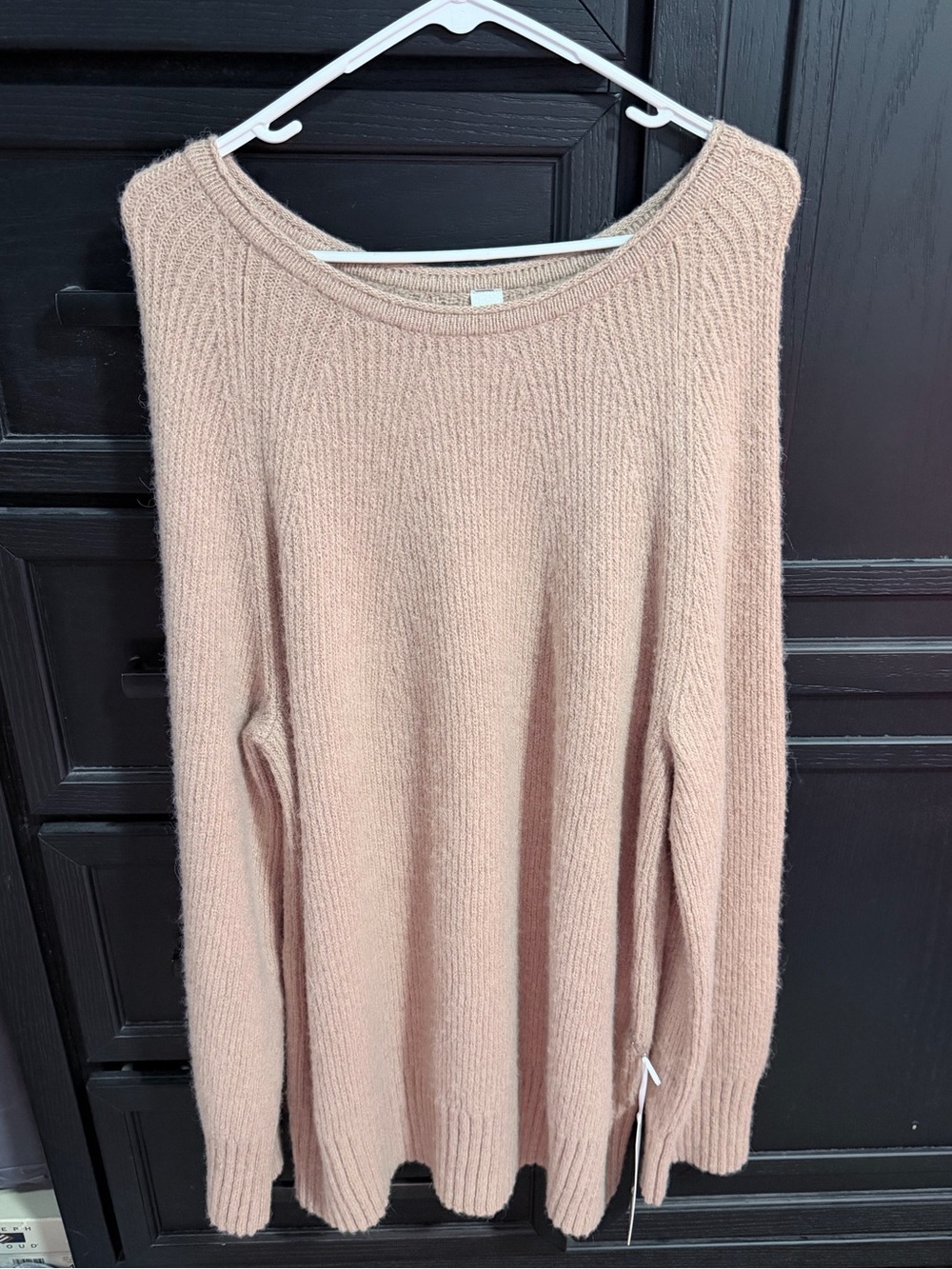 lululemon athletica Beige Crewneck Knit Sweater